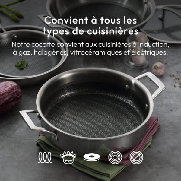 MASTER PRO HI-TECH3 FAITOUT INOX 28CM – Image 2