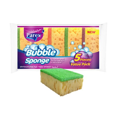PAREX LAVETTES EPONGES BUBBLE X5 436