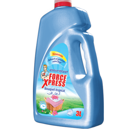 FORCE XPRESS ADOUCISSANT 3L BOUQUET TROPICAL