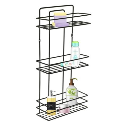 PERILLA ETAGERE MURAL A 3 NIVEAUX 71308 NOIR
