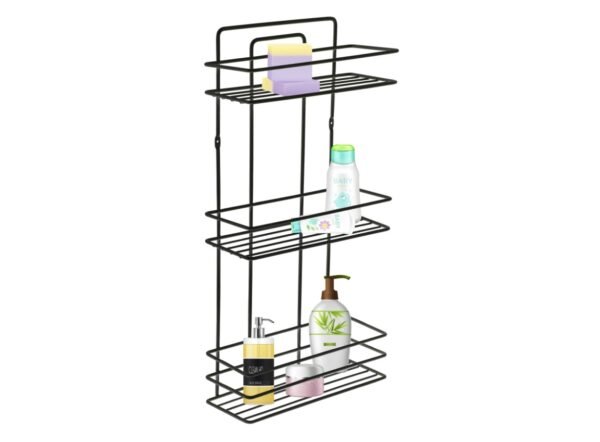 PERILLA ETAGERE MURAL A 3 NIVEAUX 71308 NOIR