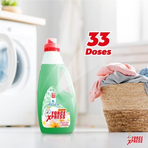 FORCE XPRESS LESSIVE DOUCEUR FLORALE 33D