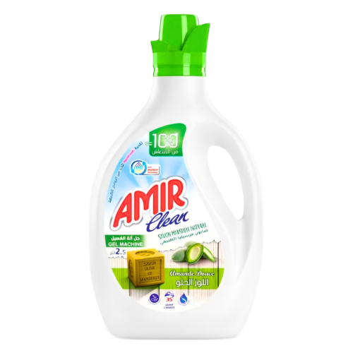 AMIR LESSIVE LIQUIDE 2.5L SAVON DE MARSEILLE