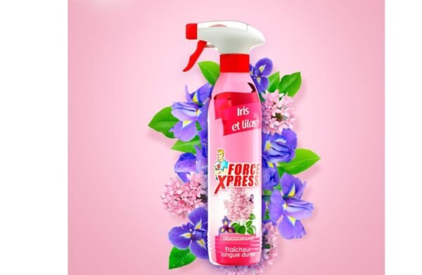 FORCE XPRESS DESODORISANT 500ML  IRIS ET LILAS