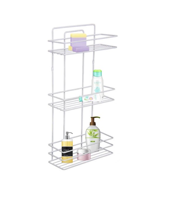 PERILLA ETAGERE MURAL A 3 NIVEAUX 71307 BLANC