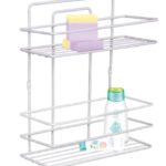 PERILLA ETAGERE MURAL A 2 NIVEAUX 71309 BLANC