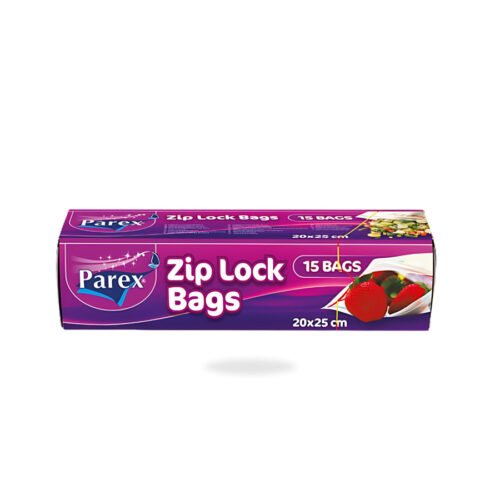 PAREX SAC DE CONGELATION ZIP 20X25CM X15 554