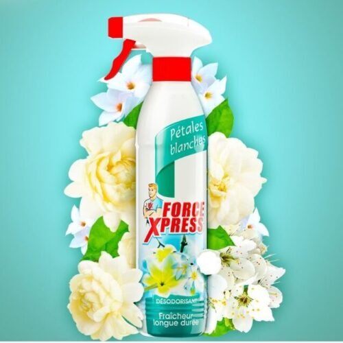 FORCE XPRESS DESODORISANT 500ML PETALES BLANCHES