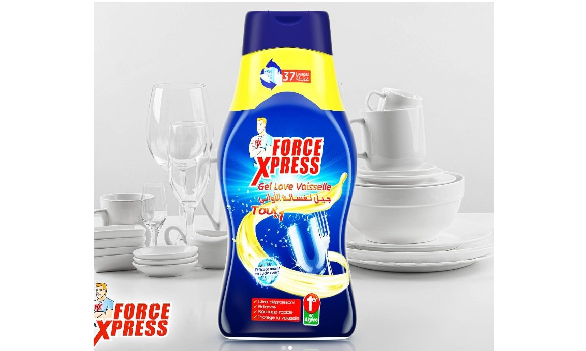 FORCE XPRESS GEL LAVE VAISSELLE 630ML TT EN 1