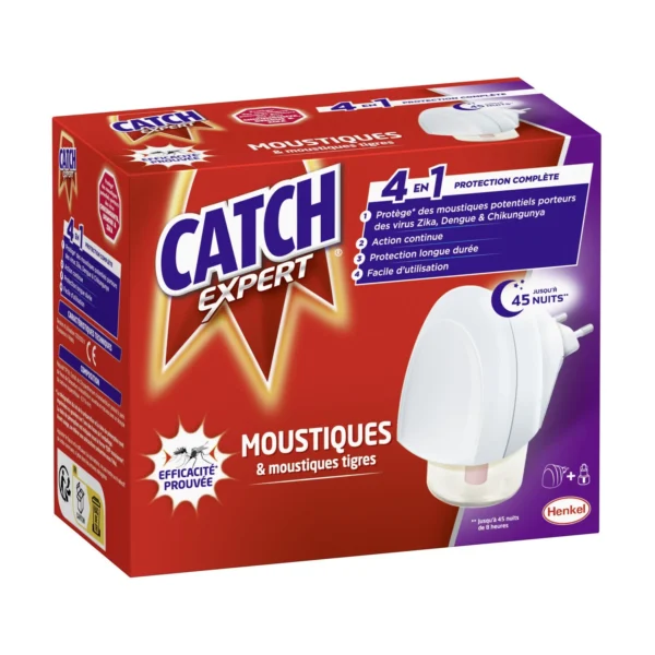 Anti-Moustique Diffuseur Éléctrique CATCH EXPERT