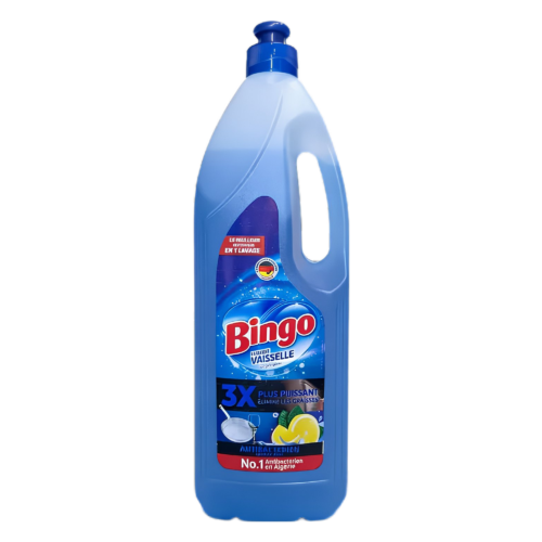 BINGO LIQUIDE VAISSELLE 975ML ANTIBACTERIEN