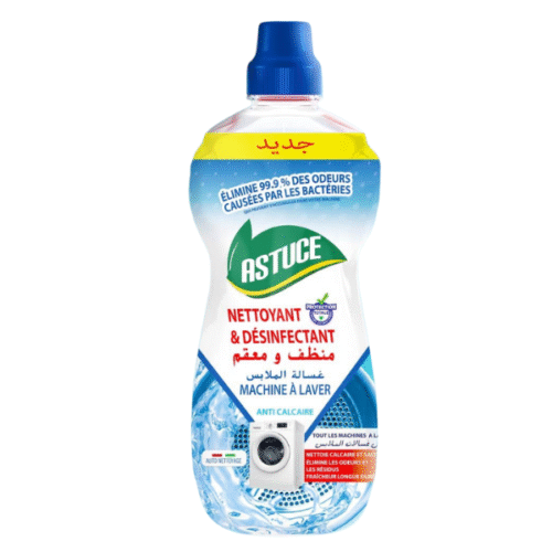 ASTUCE NETTOYANT DESINFECTANT MACHINE A LAVER 1L