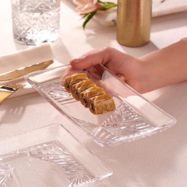 PASABAHCE MADLEN ASSIETTE RECTANGLE X2 68153 – Image 2