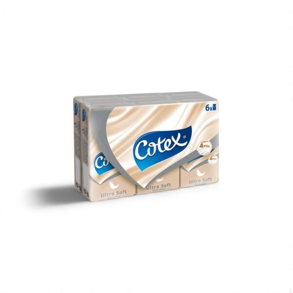 COTEX PAPIER MOUCHOIRS ULTRA SOFT X6