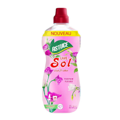 ASTUCE LAVE SOL 1L FLEURS ROSE