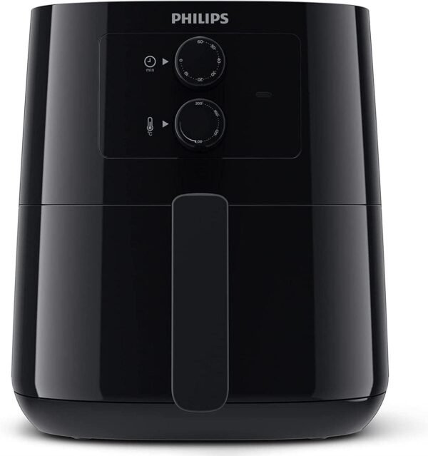 PHILIPS ESSENTIAL AIR FRYER 4.1L 0.8KG HD9200/90 NOIR – Image 2