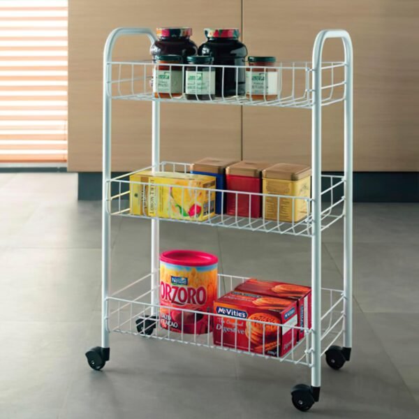 METALTEX SIENA CHARIOT 3 ETAGES 41X23X63CM 340633 – Image 2