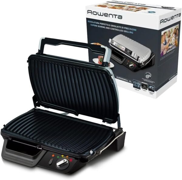 ROWENTA SUPER GRILL XL PANINEUSE GR461B21 – Image 2