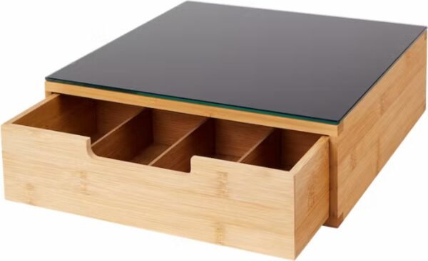 ABSOLU CHIC TIROIR A CAPSULES 30X30X10CM NOIR – Image 2
