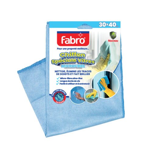 FABRO CHIFFON MICROFIBRE SPECIAL VITRE 40X30CM FB8472