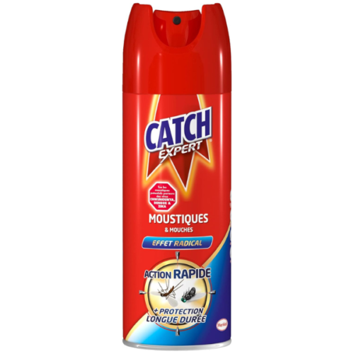 CATCH INSECTICIDE 400ML MOUCHES ET MOUSTIQUES