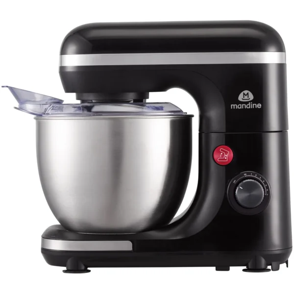Caractéristiques techniques Couleur Noir Puissance (Watt) (en W) 1000 Capacité du bol 5 Robot pâtissier Oui Accessoire pour robot et mixeur Kit pâtissier Nombre de bols 1 Matière du bol Inox