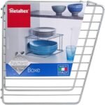 METALTEX BOXE PORTE ASSIETTES D’ANGLE 25X25X15CM 364001