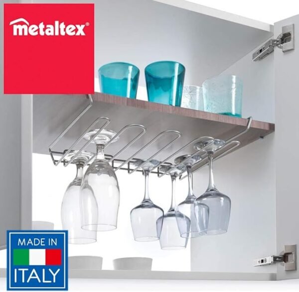 METALTEX MY CRYSTAL PORTE VERRES A PIEDS 37X26X6 364916