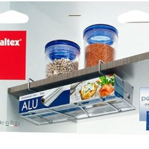 METALTEX WRAP PORTE PAPIER ALUMINIUM 33X9X12CM 364933