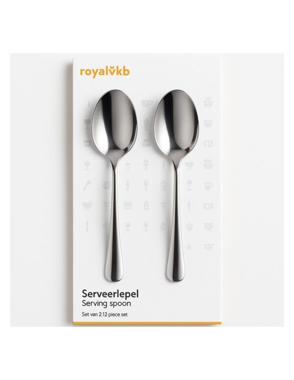 ROYAL VKB SET DE 2 CUILLERES DE SERVIR CU0219