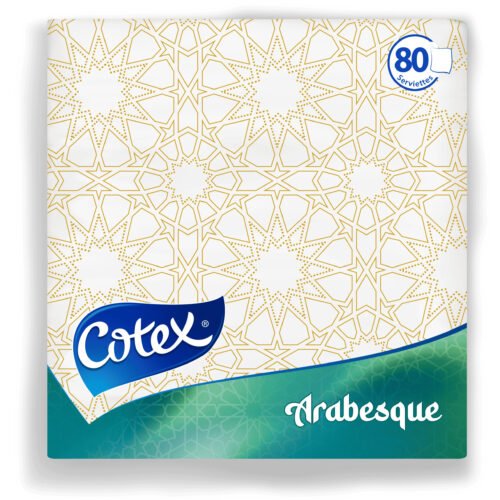 COTEX ARABESQUE SERVIETTE DE TABLE X80