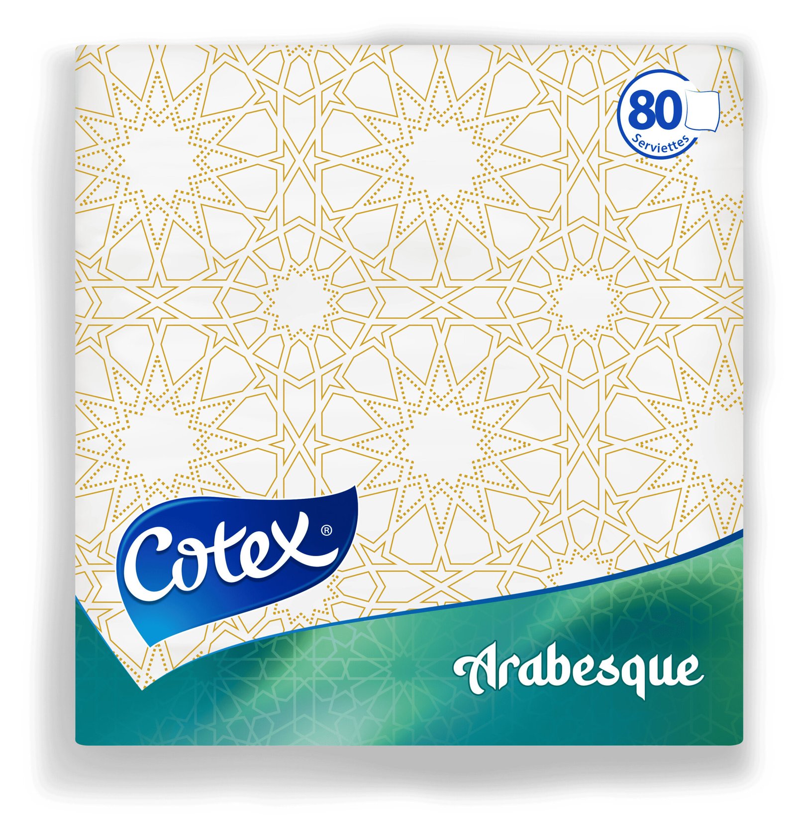 COTEX ARABESQUE SERVIETTE DE TABLE X80