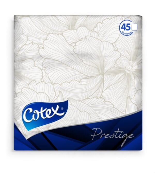 COTEX PRESTIGE SERVIETTE DE TABLE 30X30 x45