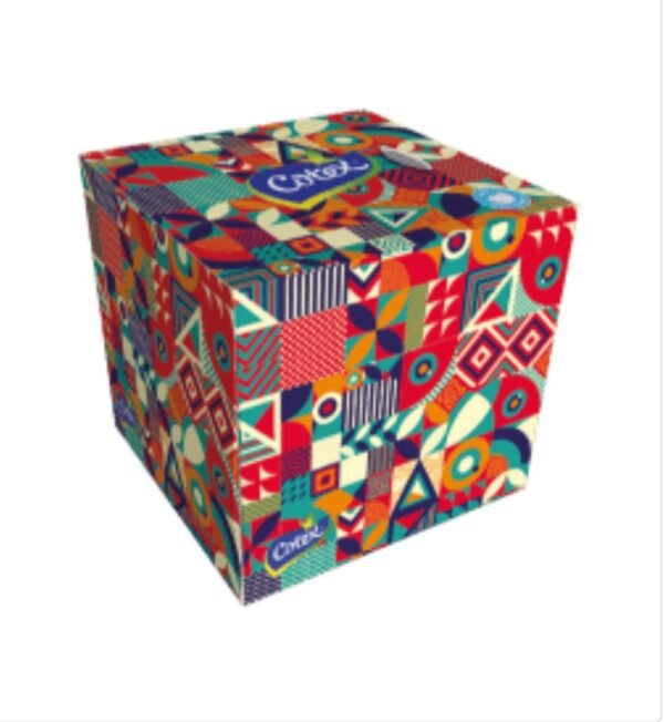 COTEX BOITE MOUCHOIRS CUBIQUE X70