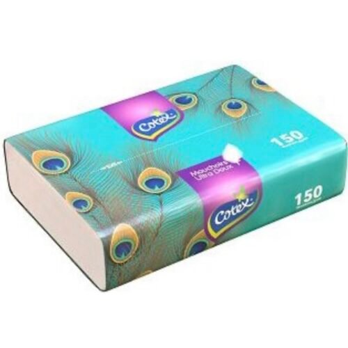 COTEX MOUCHOIR ULTRA DOUX 150PCS