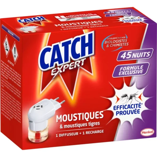 CATCH 3EN1 DIFFUSEUR + RECHARGE 45 NUITS