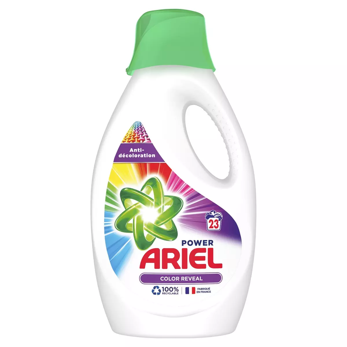 ARIEL LESSIVE LIQUIDE 23D COLOR REVEAL