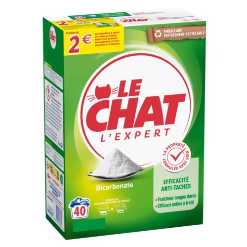 LE CHAT LESSIVE POUDRE 2.4K 40D BICARBONATE