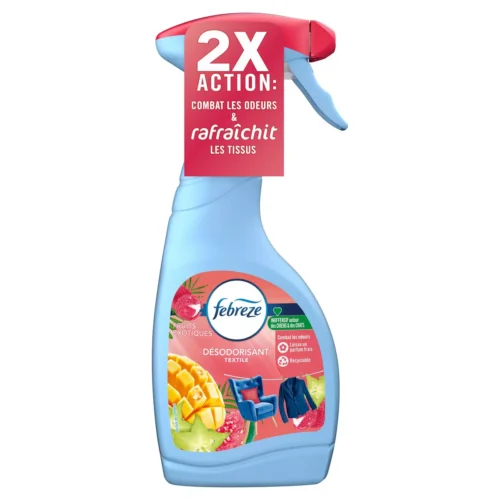 FEBREZE DESODORISANT TEXTILE 500ML FRUITS EXOTIQUES