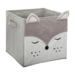 ABSOLU CHIC BAC DE RANGEMENT 30X30X30CM RENARD GRIS