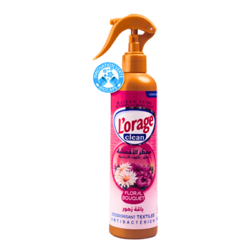 LORAGE DESODORISANT TEXTILE 300ML BOUQUET FLORAL
