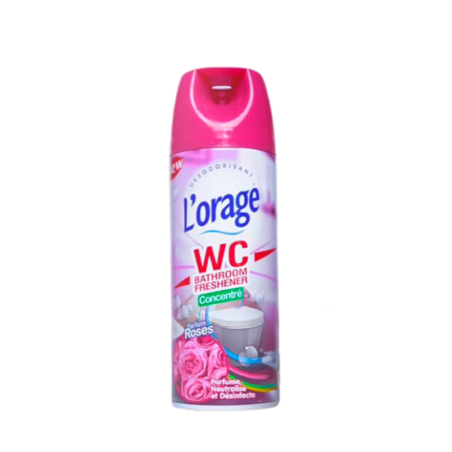 LORAGE DESODORISANT WC 400ML ROSES