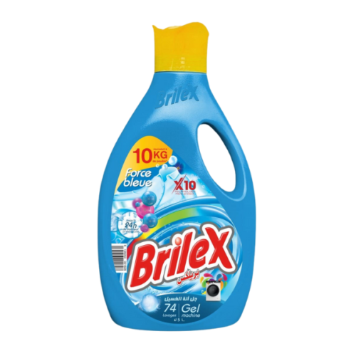 BRILEX LESSIVE LIQUIDE 5L FORCE BLEU