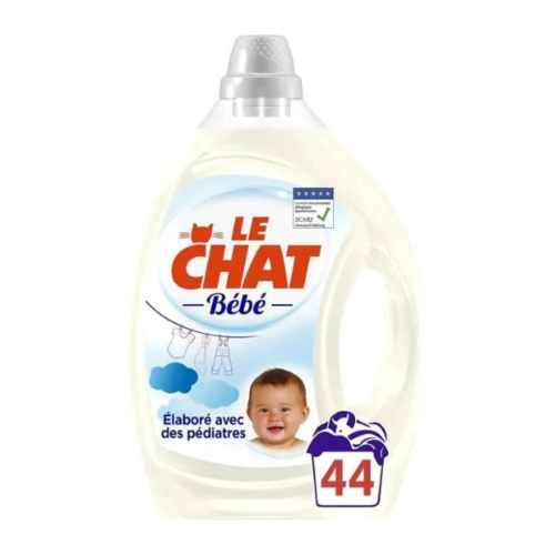 LE CHAT BEBE LESSIVE LIQUIDE 1.98L 44D