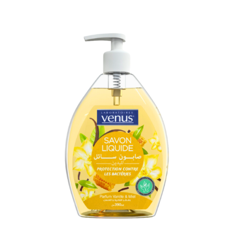 VENUS SAVON LIQUIDE 390ML VANILLE MIEL