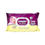BIMBIES LINGETTES 72 PCS LAIT NETTOYANT