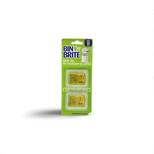 BIN BRITE DESODORISANT POUBELLE 2X5GR CITRONELLE