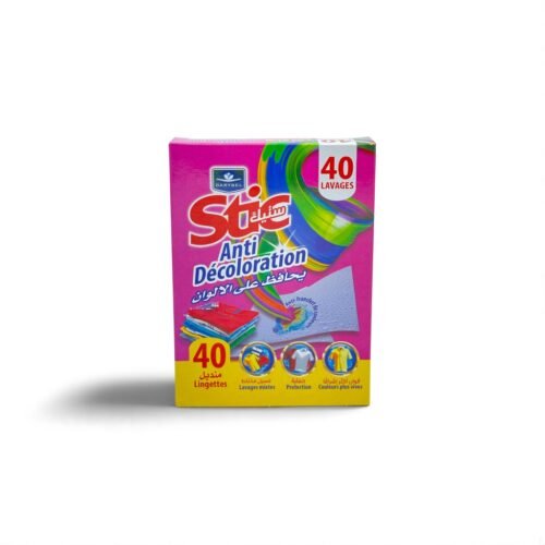 STIC LINGETTES ANTI DECOLORATION X40