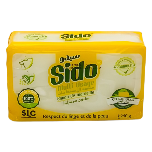 SIDO SAVON DE MARSEILLE 250GR CITRON