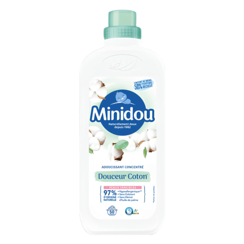 MINIDOU ADOUCISSANT 1L 50D DOUCEUR COTON